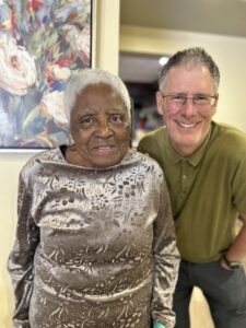 Aura Vaucrosson; Malcolm Burrows, August 2024